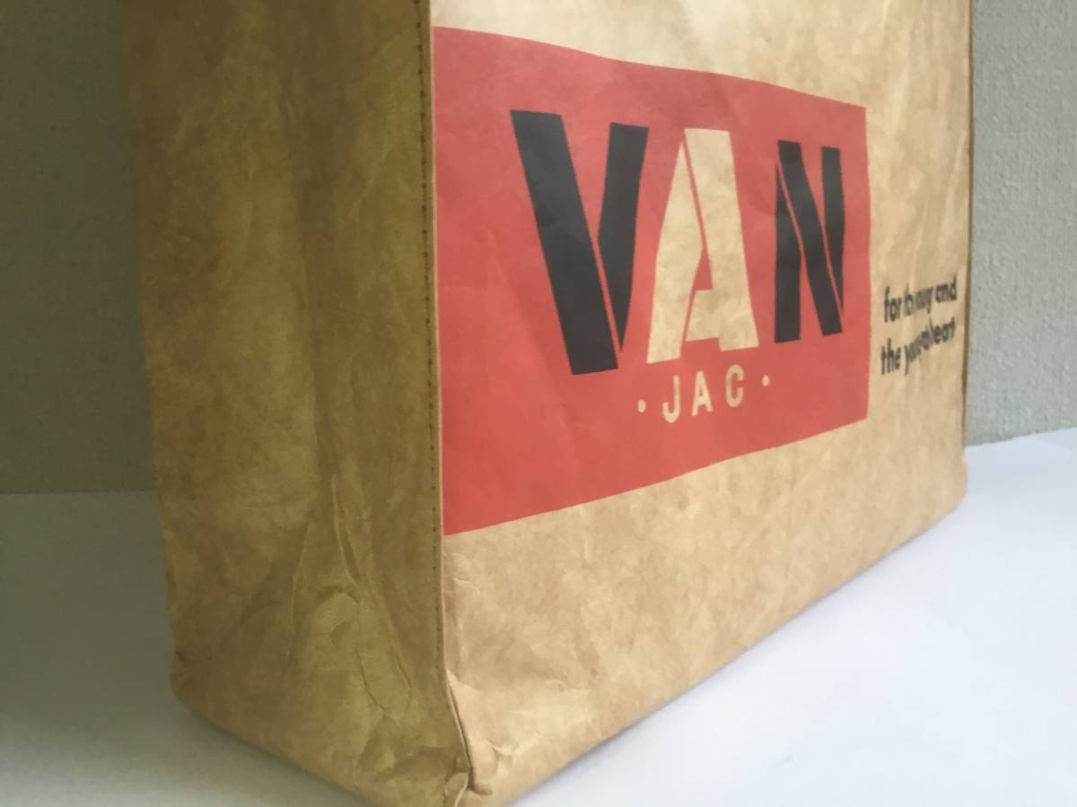 新品】VAN JAC ヴァンヂャケット ショップバッグ あの伝説の銀座みゆき