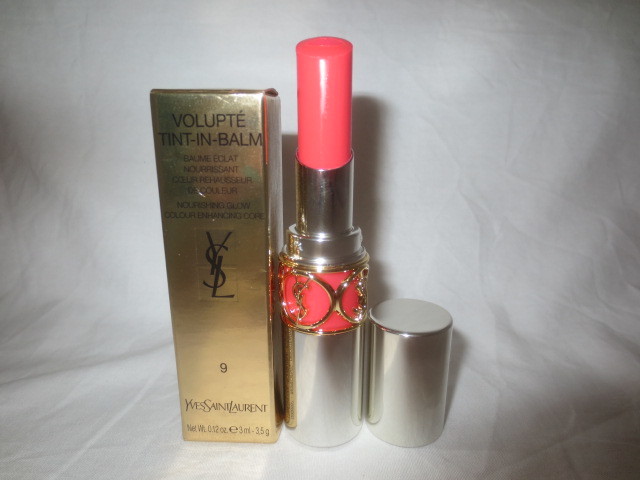 美品 イヴサンローラン ysl ヴォリュプテ ティントインバーム リップスティック 9 tempt me pink の落札情報詳細 ヤフオク落札価格情報 オークフリー スマートフォン版