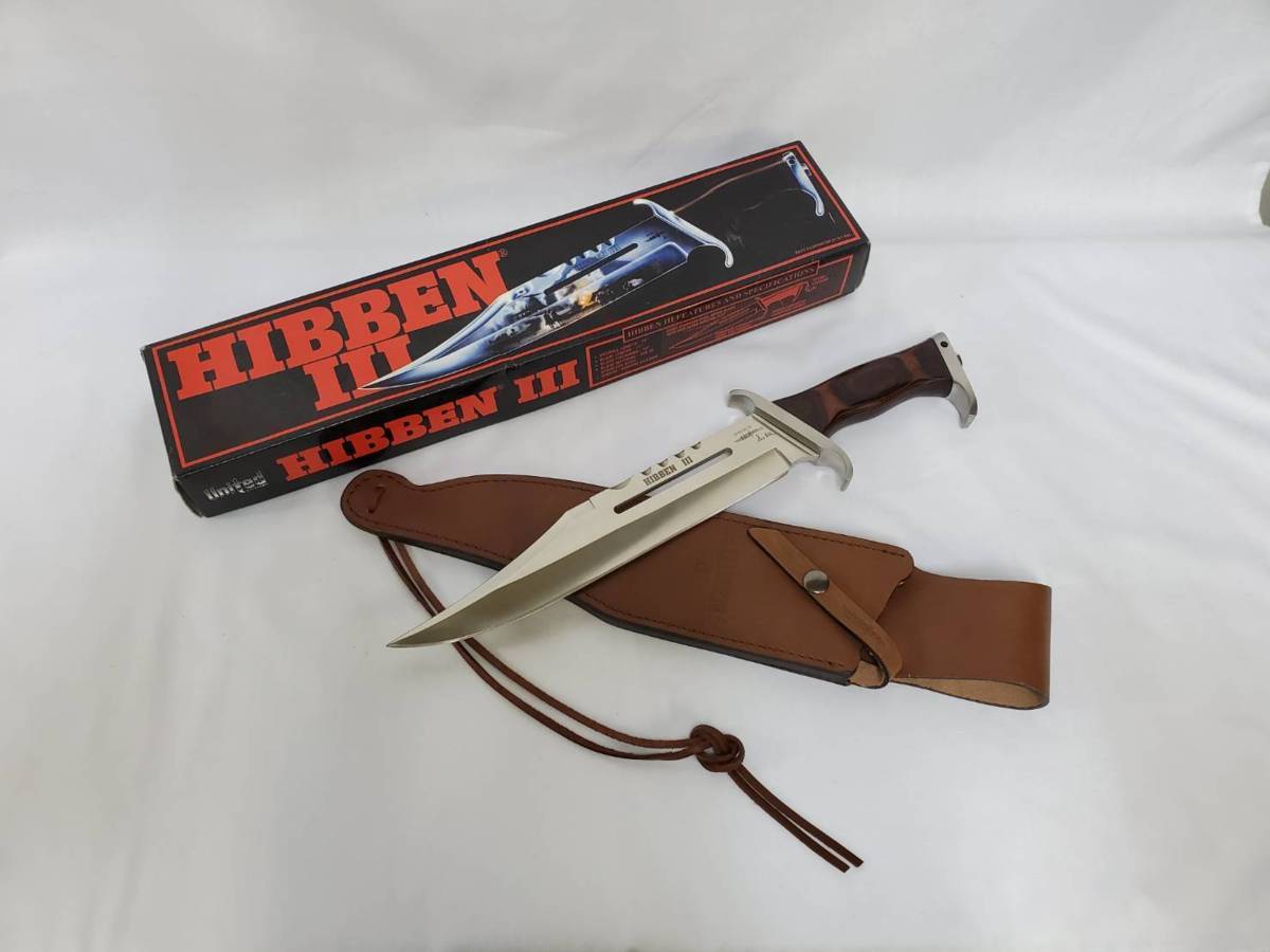 Hibben ランボーナイフ ヒブン3 刃厚6mm サバイバルナイフ 中古 0085 の落札情報詳細 ヤフオク落札価格情報 オークフリー スマートフォン版