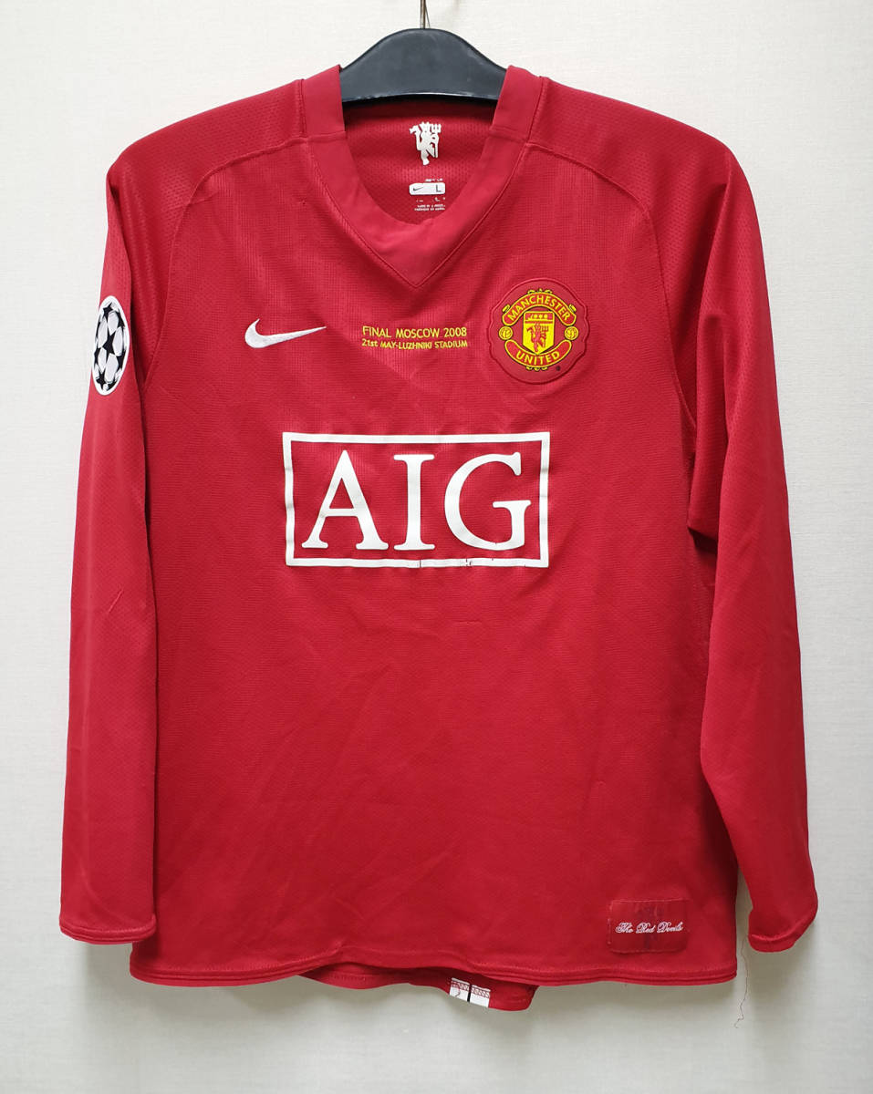 マンチェスター・ユナイテッド 08-09ロナウド 7 長袖シャツ L 07