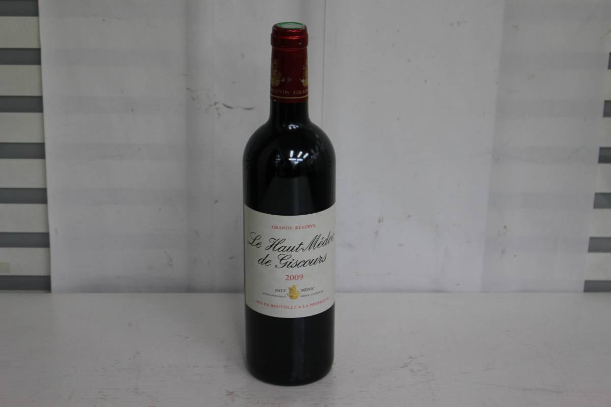 新品 未開栓 Le Haut Medoc De Giscours ル オー メドック ド ジスクール グランレゼルヴ 09 750ml S の落札情報詳細 ヤフオク落札価格情報 オークフリー スマートフォン版