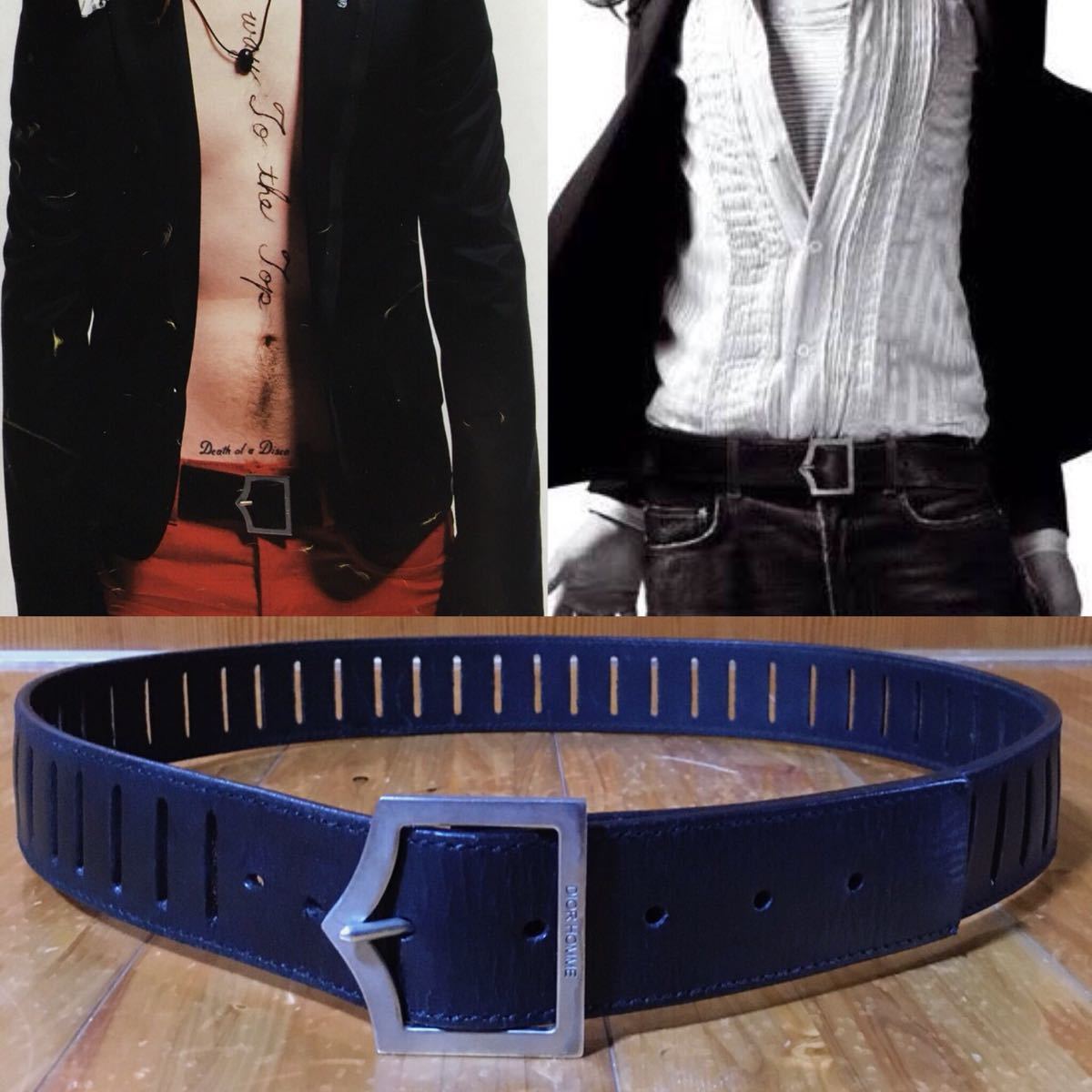 Dior Homme ディオールオム 05ss Dバックルベルト Yahoo!オークション - 国内正規品 Dior homme ディオールオム