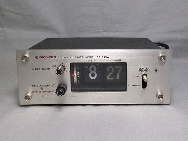昭和レトロ【パイオニア デジタルタイマー パタパタ時計 PP-215A
