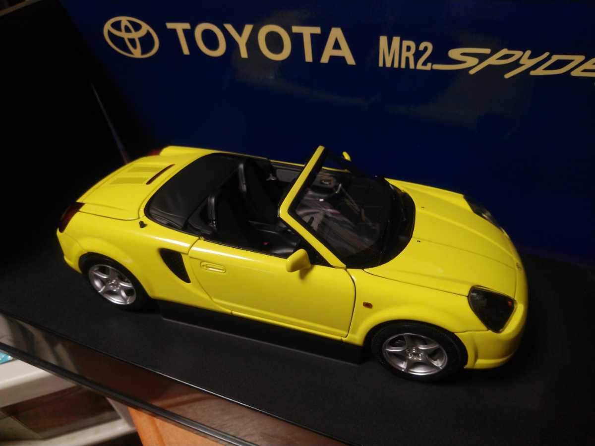 オートアート 1 18 Mr S Mr2 スパイダー 右ハンドル Autoart トヨタ Mr2 Spyder オープンカー ミニカー 検索用 ポルシェ フェラーリ の落札情報詳細 ヤフオク落札価格情報 オークフリー スマートフォン版
