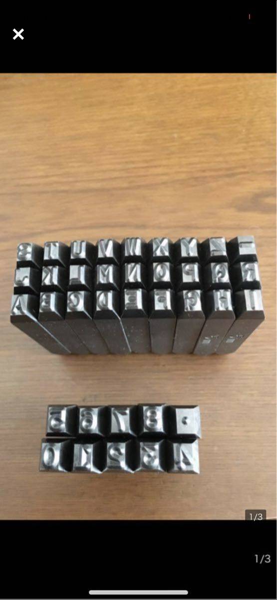 れきオーダーページ カワサキ様式 刻印セット 打刻ポンチ Z2FXKHGP旧車 カワサキ文字番号