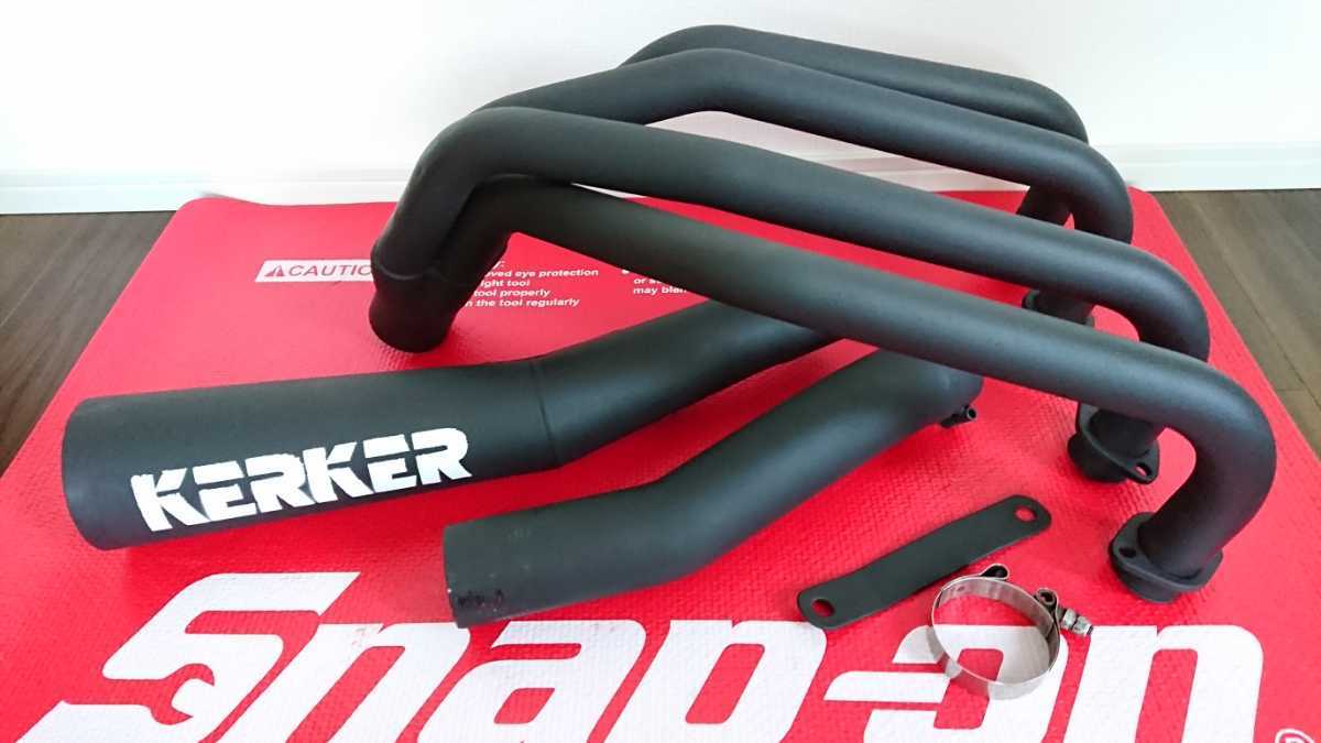 カワサキ ZEPHYR1100用 KERKERメガホンマフラー アップ加工 カーカー