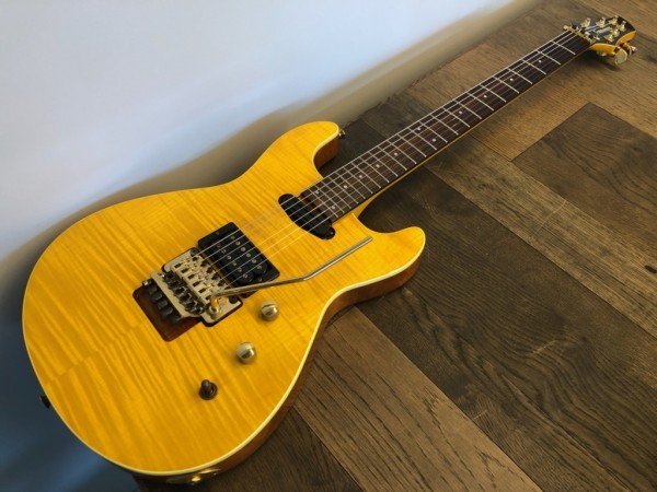 状態良好 新品弦交換済 FERNANDES APG-80 24F フレイムトップ フロイド