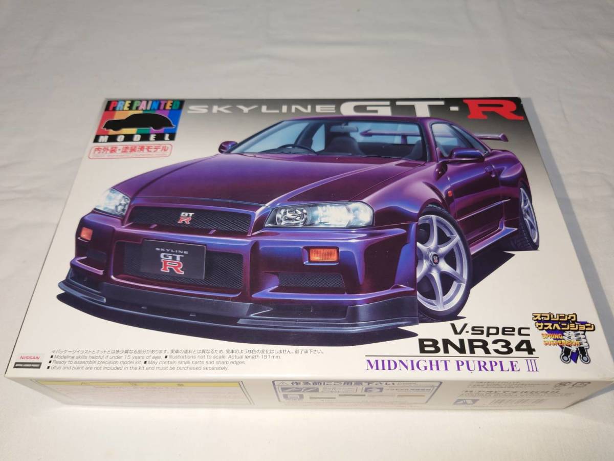 CAPO 1/8 R34 ミッドナイトパープルⅡ LIMITED 金属ボディ Amazon.co.jp: CAPO 1/8 R34 GT-R ミッドナイトパープルⅡ 塗装