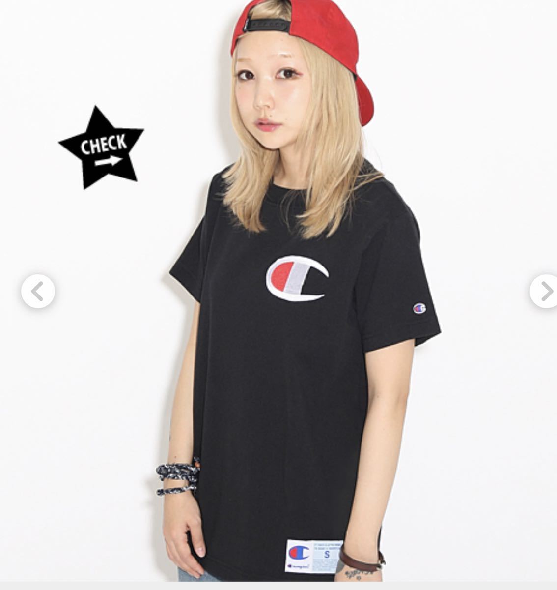 美品 X Girl エックスガール チャンピオンコラボtシャツ 刺繍ロゴ 黒 の落札情報詳細 ヤフオク落札価格情報 オークフリー スマートフォン版