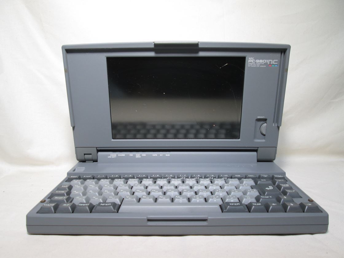 NEC 98note nc PC-9801NC ジャンク [77245]の落札情報詳細 - Yahoo