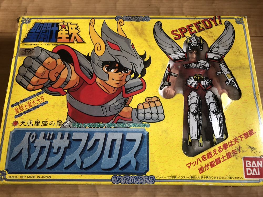 バンダイ 聖闘士聖衣大系 ペガサスクロス Bandai 聖闘士星矢 セイントセイヤ フィギュア クロス 当時物 の落札情報詳細 ヤフオク落札価格情報 オークフリー スマートフォン版