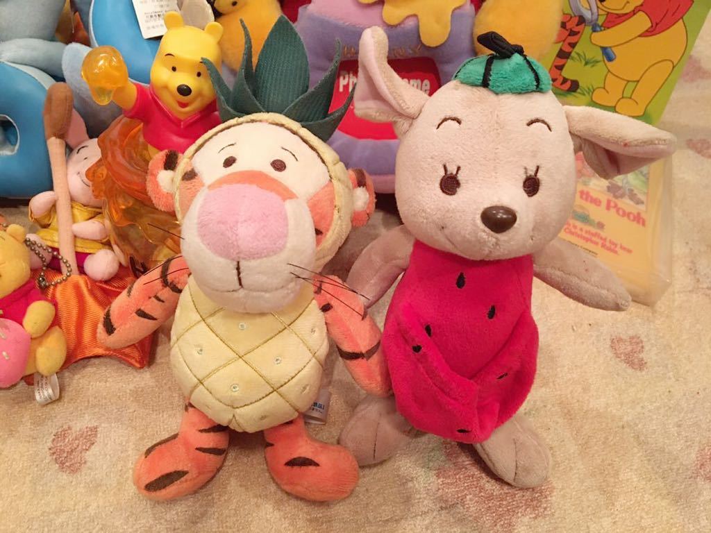 大量 ディズニーリゾート ディズニーストア くまのプーさん ティガー ピグレット イーヨー ラビット ぬいぐるみ 写真立て 本 ハチプー 果物 の落札情報詳細 ヤフオク落札価格情報 オークフリー スマートフォン版