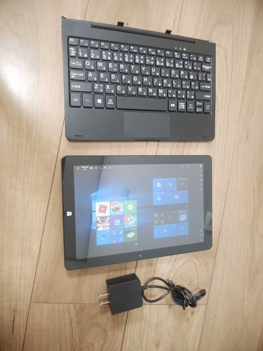 お手軽パソコン2in1 JH024-MBK ノートPC.タブレットの落札情報