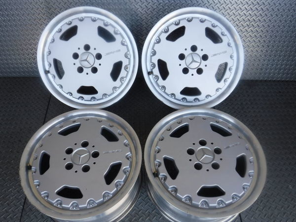 稀少 BBS 目出度く RG175 絶版モデル ベンツ17インチ7.5jpcd112+37