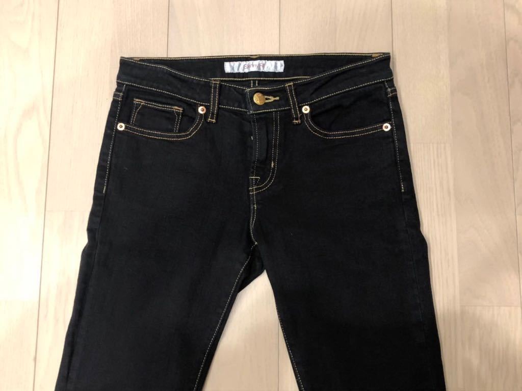 Uniqlo ユニクロ Skinny Fit スキニーパンツ 24インチ 黒 ブラック レディース デニム スキニーフィット ユニクロ ジーンズ の落札情報詳細 ヤフオク落札価格情報 オークフリー スマートフォン版