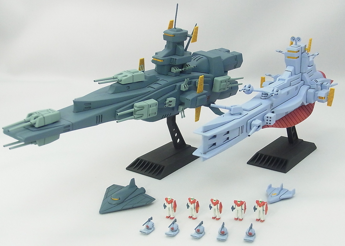 旧キット マゼラン・サラミスセット ガンプラ旧キット2672: 旧キット 1