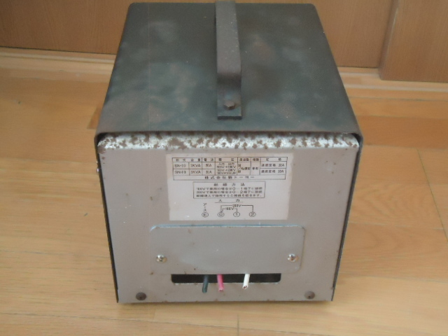 売切り！パワートランサー　ＳＮ-30Ａ ポータブル 変圧器 トランスター 　株式会社　新トーヨー 変圧器 パワートランサー SN-30A