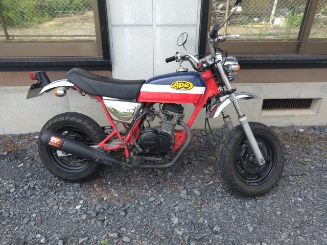 ホンダ エイプ 50 HONDA Ape 50 トリコロールカラー 限定車の落札情報 ホンダ エイプ 50 HONDA Ape 50 トリコロールカラー 限定車の落札情報