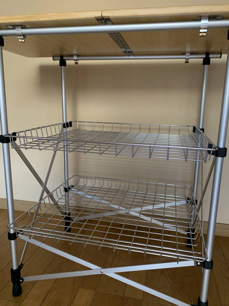 スノーピーク(snow peak) フィールドキッチンテーブル竹 CK-012T 中古