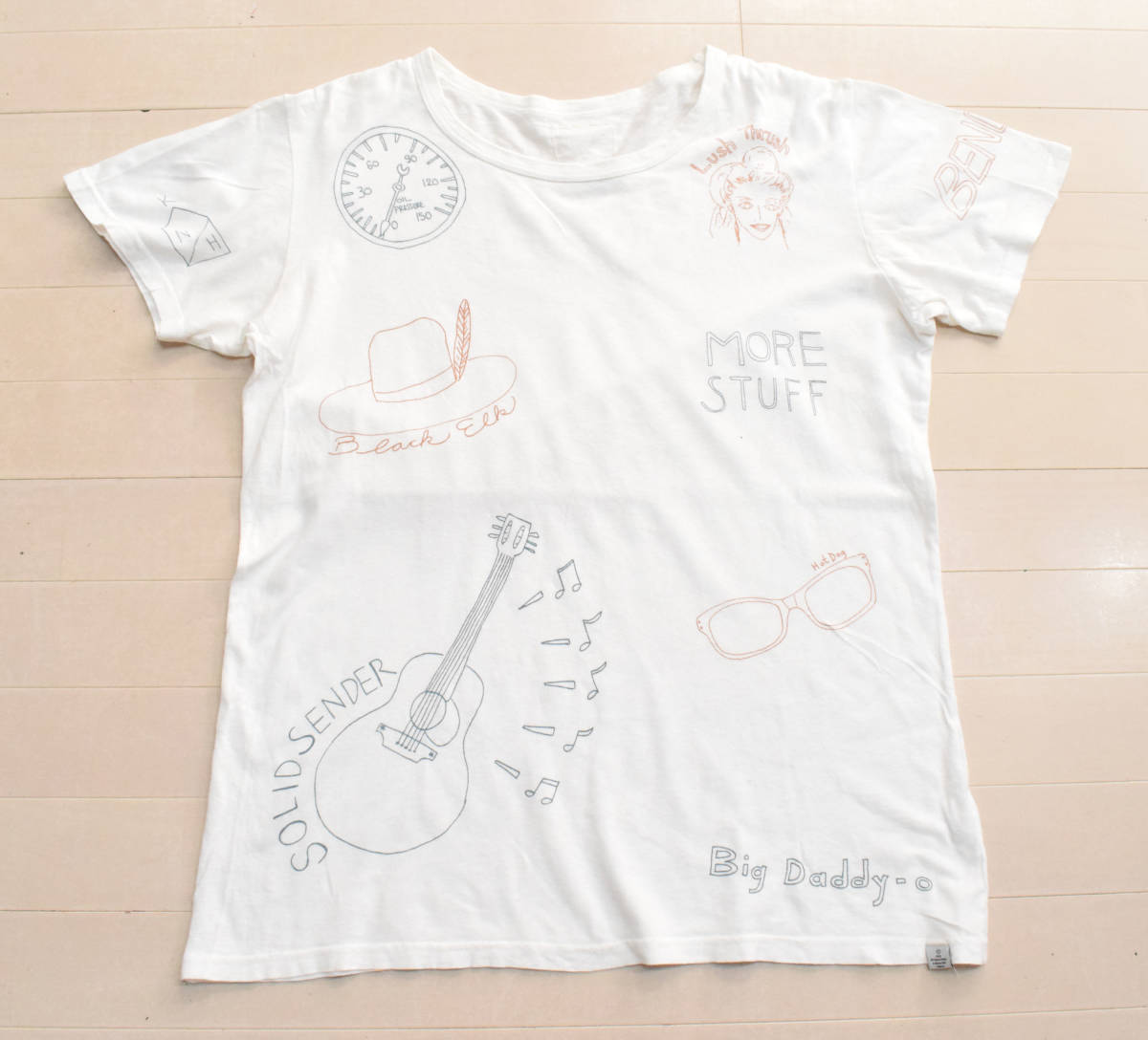 15ss Visvim Icon Print Tee S S ビズビム アイコン プリント Tシャツ 3 の落札情報詳細 ヤフオク落札価格情報 オーク フリー スマートフォン版