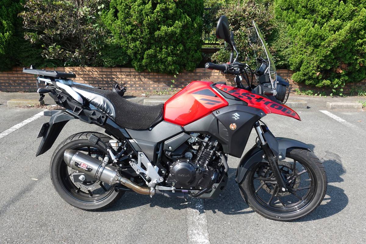 期間限定6/18まで】Vストローム250 カスタム車 自賠責〜R8年1月