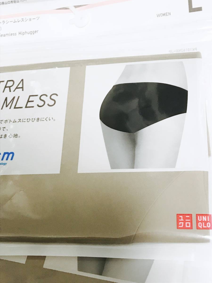 新品 ユニクロ エアリズム ウルトラシームレスショーツ ヒップハンガー ｌ 3枚セット カーキ レディース 新品 の落札情報詳細 ヤフオク落札価格情報 オークフリー スマートフォン版