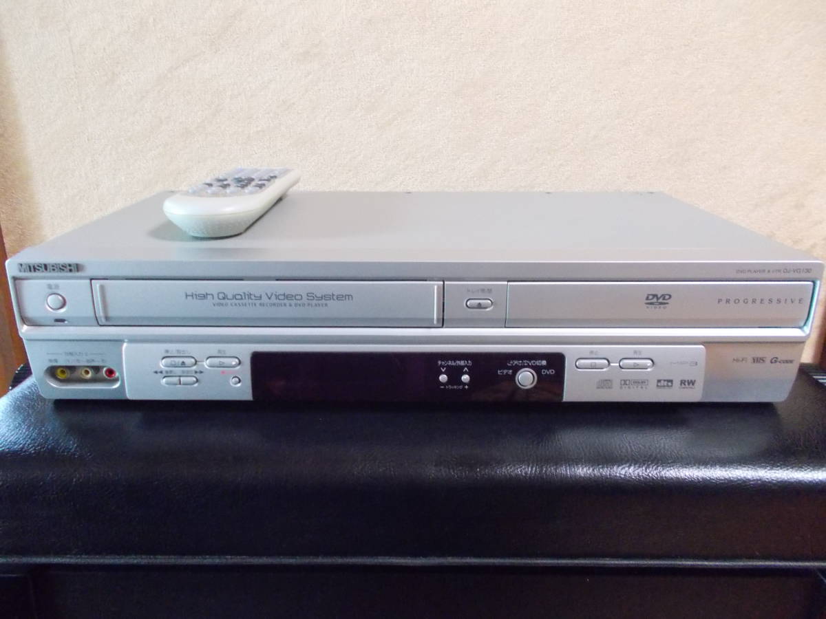 中古】三菱MITSUBISHI DVDプレーヤー一体型ビデオデッキ DJ-V250（中古  