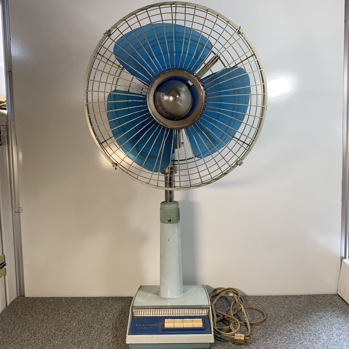 昭和レトロ BROTHER ブラザー 扇風機 ELECTRIC FAN F30-221 動作確認済