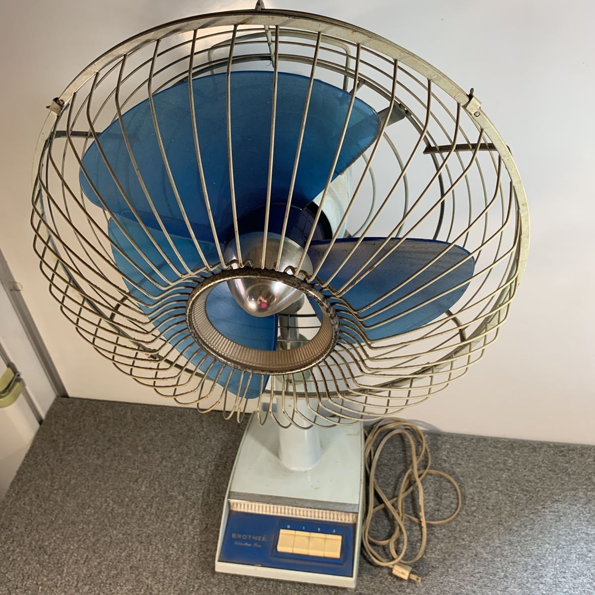 昭和レトロ BROTHER ブラザー 扇風機 ELECTRIC FAN F30-221 動作確認済