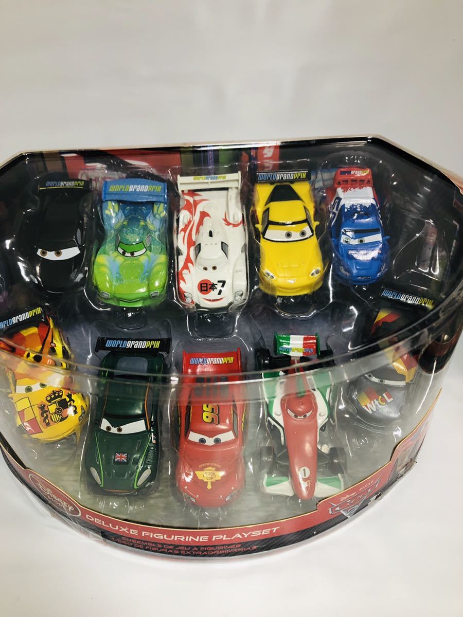 カーズ2 ディズニー ピクサー デラックス フィギュア プレイセット