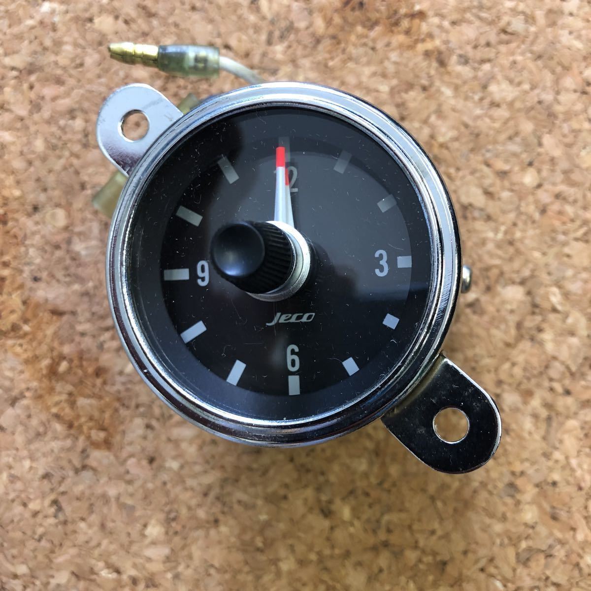 新品 Jeco オートクロック アナログ時計 旧車 レトロ 未使用 メーター型 の落札情報詳細 ヤフオク落札価格情報 オークフリー スマートフォン版