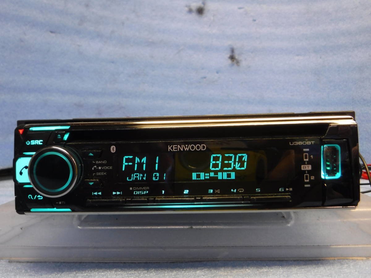 KENWOOD CD・USB・Bluetoothプレーヤー U360BT