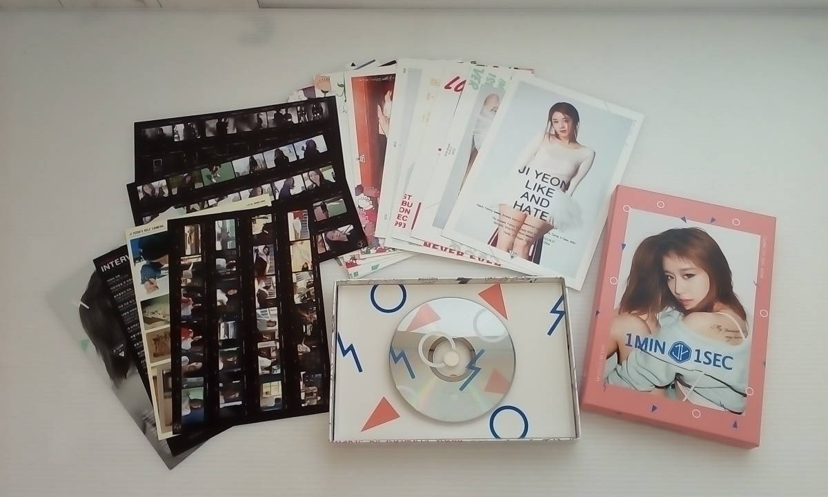 ジヨン[T-ARA]ミニアルバム『NEVER EVER - 1MIN 1SEC』