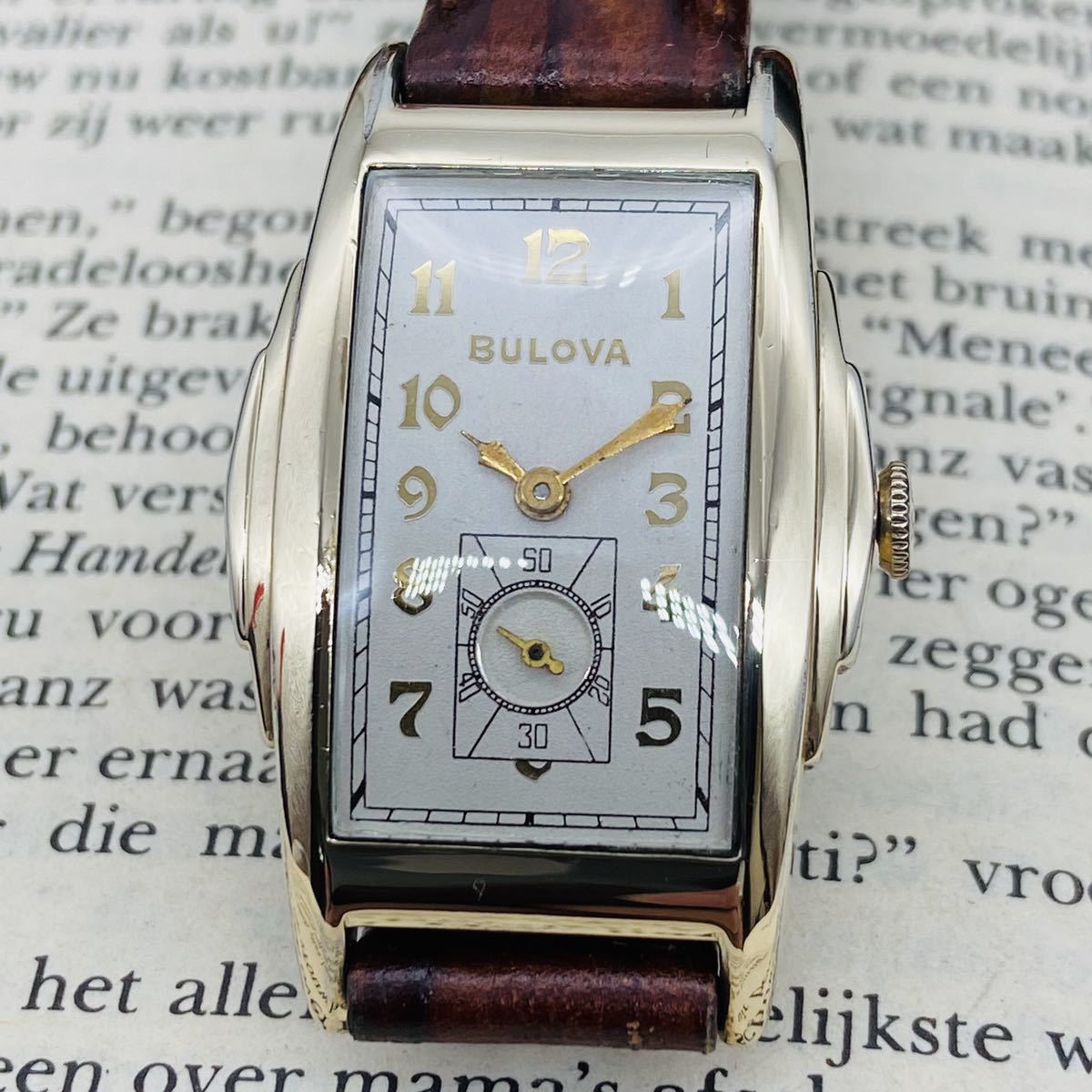 品揃え豊富で 【名品】ブローバ/Bulova/1930's/アンティーク/手巻き