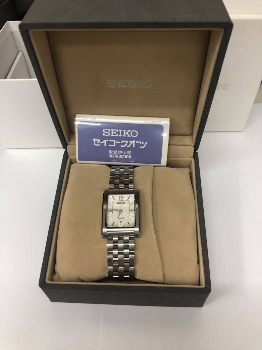 SEIKO DOLCE 4J41-0AC0 時計クォーツ稼働品