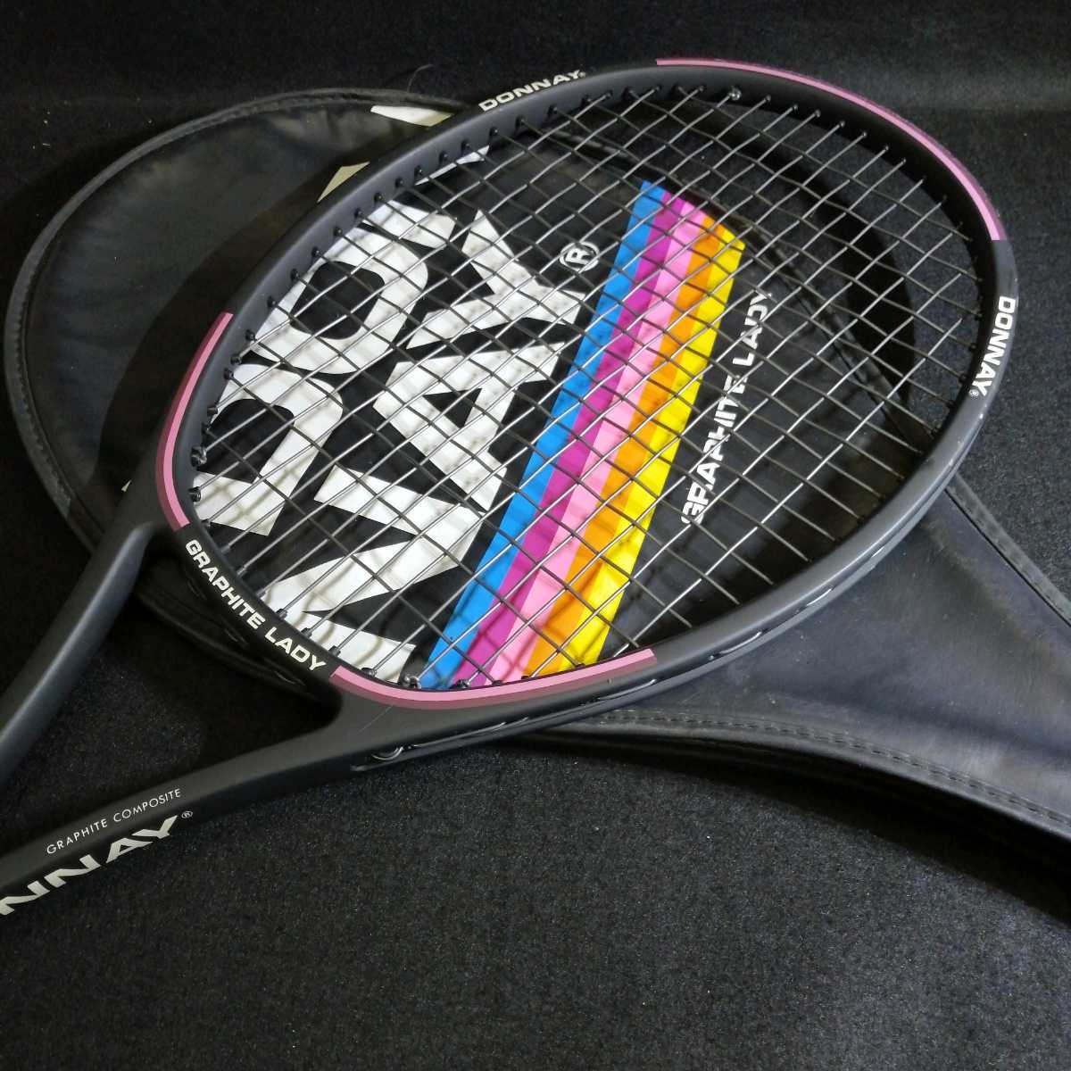 中古 テニスラケット ドネー グラファイト レディー (SL2)DONNAY GRAPHITE LADY Amazon | 【中古 テニスラケット】 ドネー グラファイトレディ