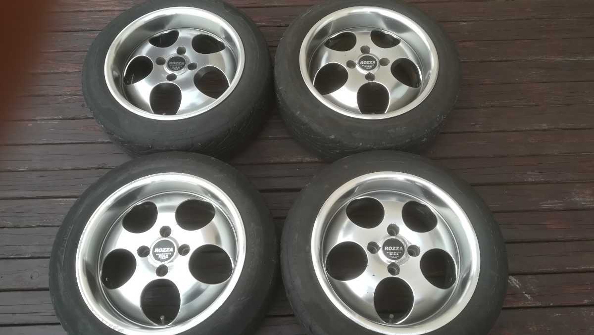 深リム。PIAA社外ホイール17インチ×7J＋45 PCD100 4穴（☆中古品