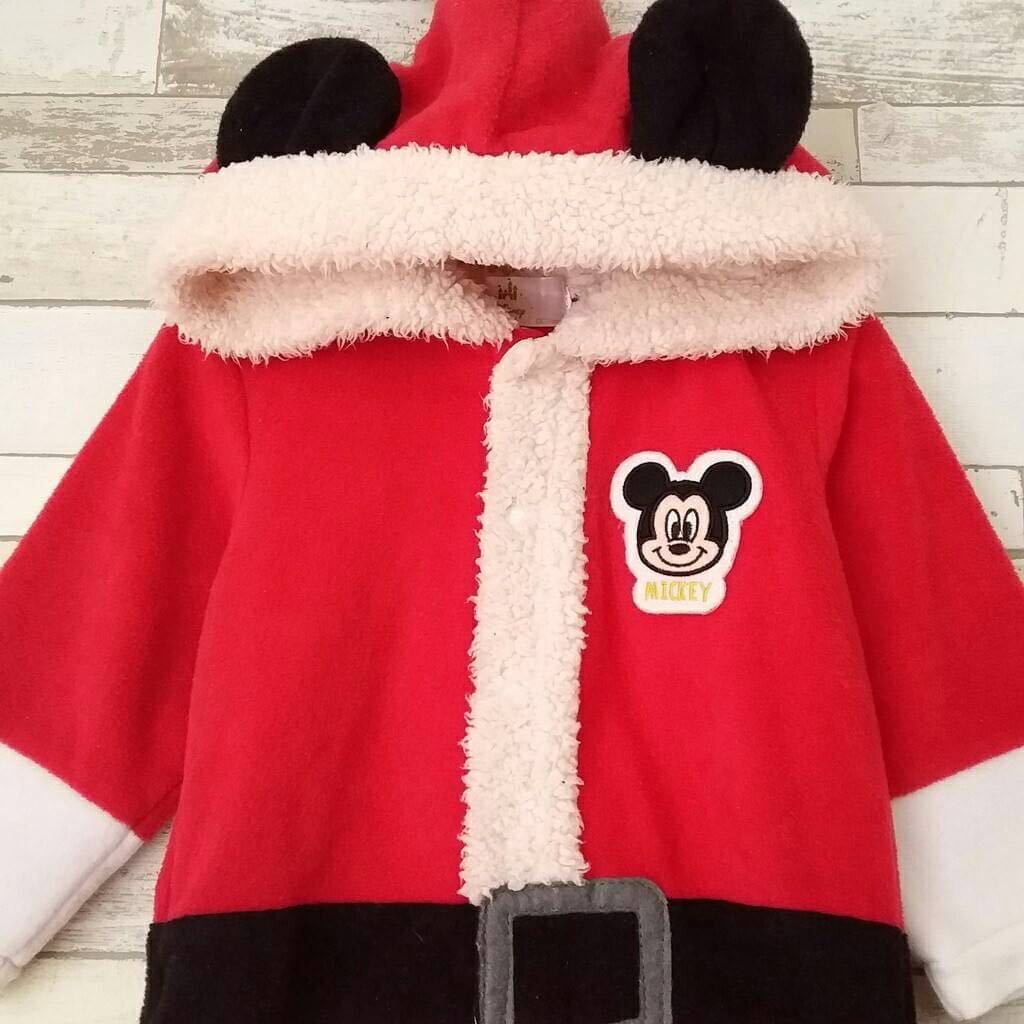 Disney Baby ディズニーベビー サンタクロース ミッキーフリース 着ぐるみ オーバーオール ロンパース レッド サイズ90 キッズ の落札情報詳細 ヤフオク落札価格情報 オークフリー スマートフォン版