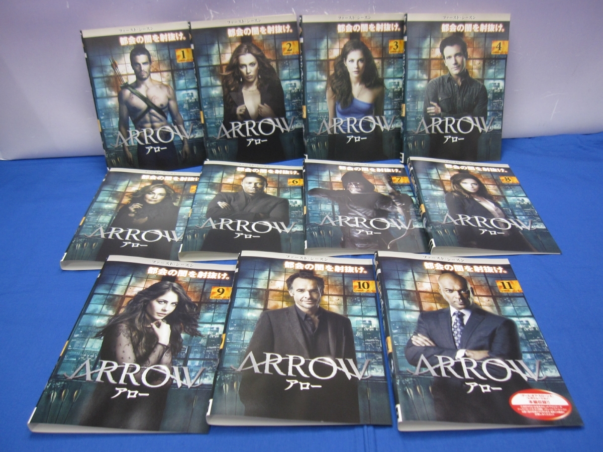 J9 レンタル落ち Dvd Arrow アロー ファースト シーズン 第1話 第23話 スティーヴン アメル ケイティ キャシディ 11巻セット の落札情報詳細 ヤフオク落札価格情報 オークフリー スマートフォン版