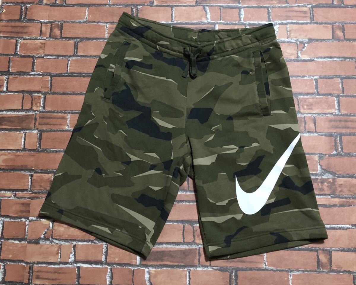 衝撃プライス 売れ筋 Nike ナイキ 上質スエットハーフパンツ ハーパン メンズm 迷彩 ミリタリー柄j7売切 古着ブランドセレクト の落札情報詳細 ヤフオク落札価格情報 オークフリー スマートフォン版