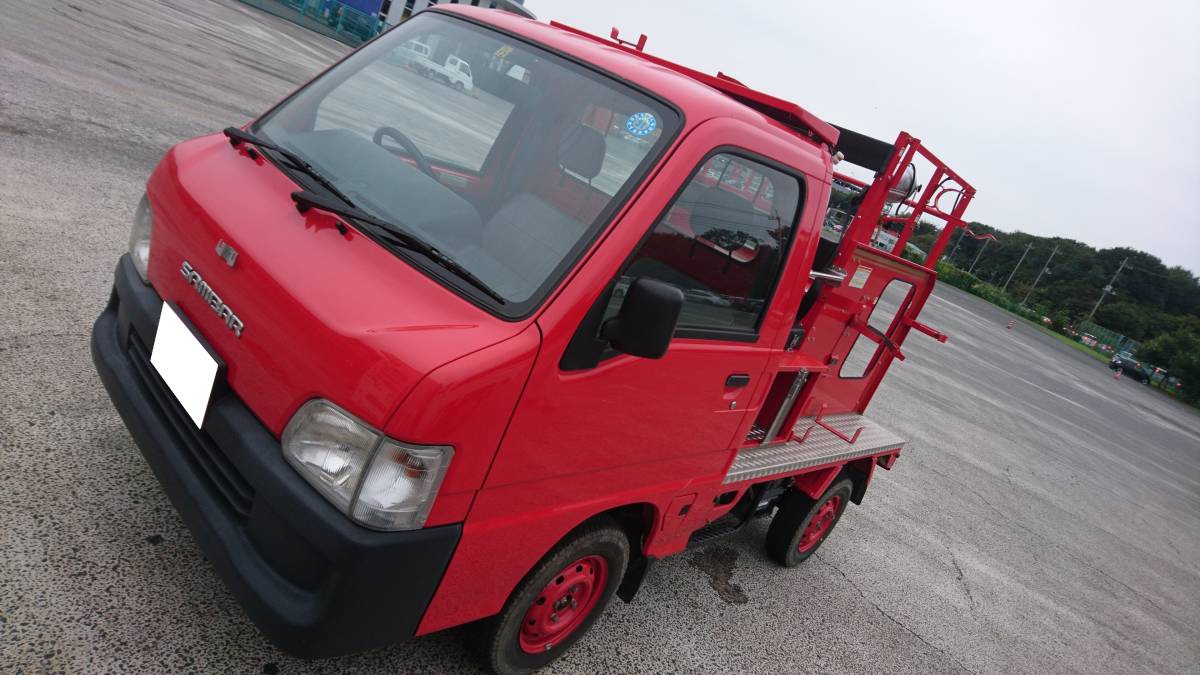 東京発！TT2 5MTの切り替え式4WD スバル サンバー消防車
