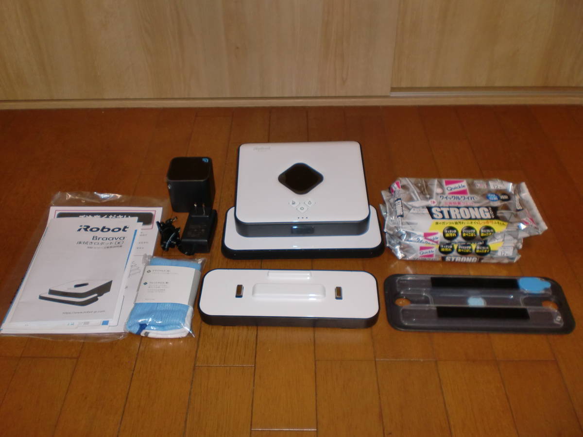 ☆中古美品☆ブラーバ 急速充電スタンド 380j付属品 極美品iRobot アイロボット Braava ブラーバ 380j ロボット掃除機