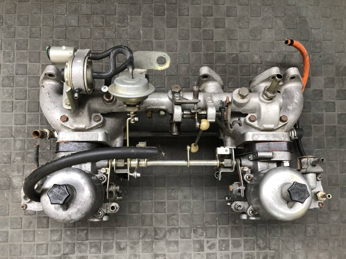 SUツインキャブ L型エンジン 日産純正L型エンジン用SUツインキャブレター
