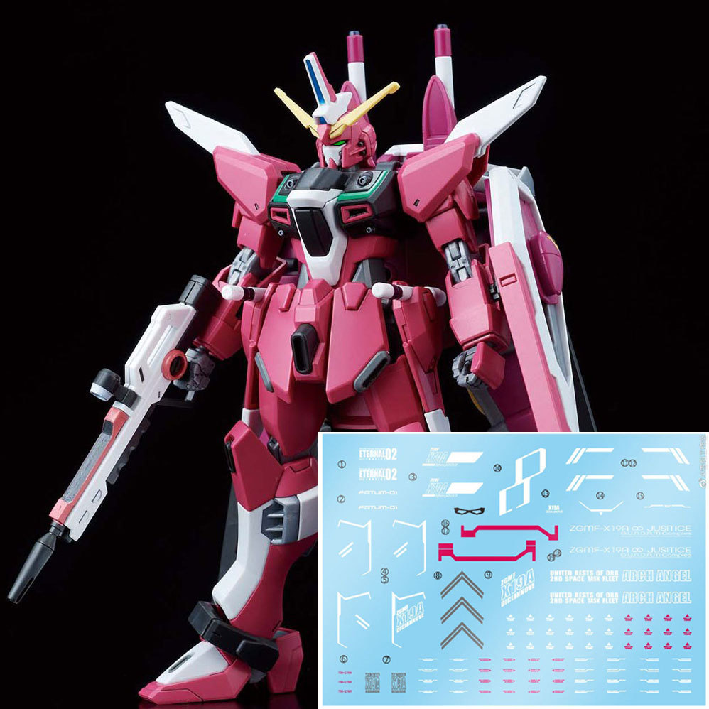 ガンダムベース限定　HG インフィニットジャスティスガンダム　クリアカラー　2種 SEED FREEDOM』限定ガンプラ「HG インフィニットジャスティス