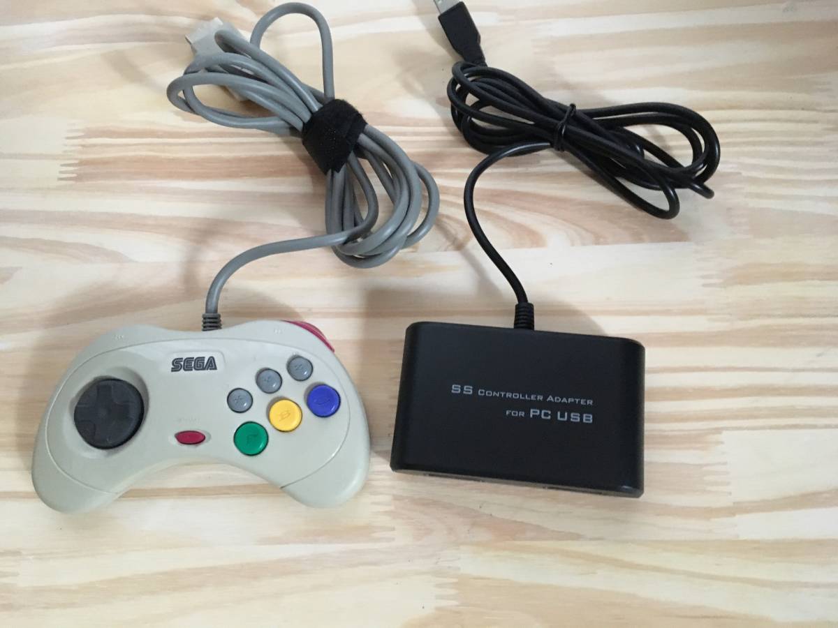ゲームパッド Ss Controller Adapter For Pc サターンパッド 送料込み の落札情報詳細 ヤフオク落札価格情報 オークフリー スマートフォン版