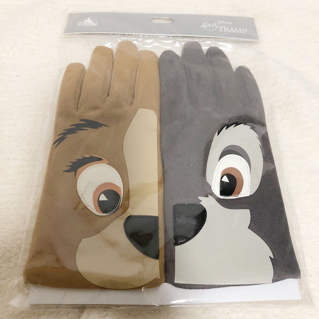 キャラクターグッズ Disney Lady and the Tramp グローブ 手袋