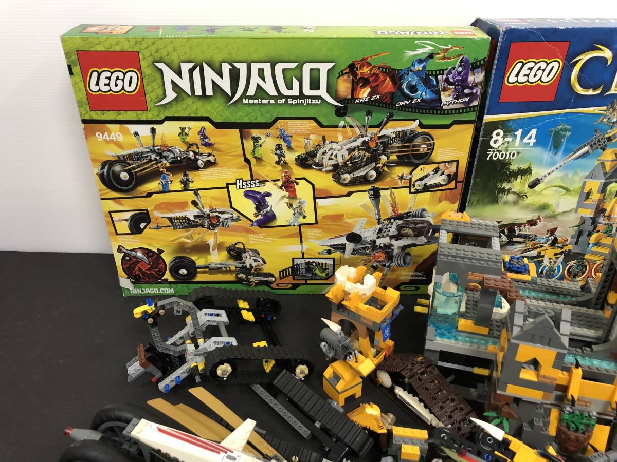 6895/ LEGO レゴ ニンジャゴー 9449 チーマ 70010 70003 ジャンクの