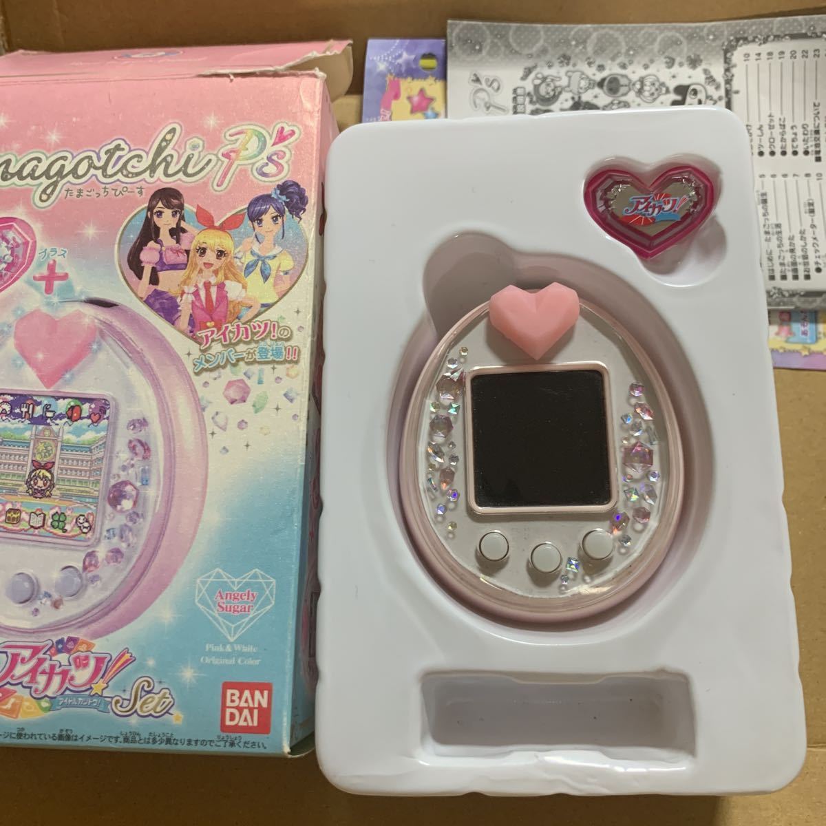 たまごっち たまごっちピース アイカツver 中古 tamagotchi p's の落札