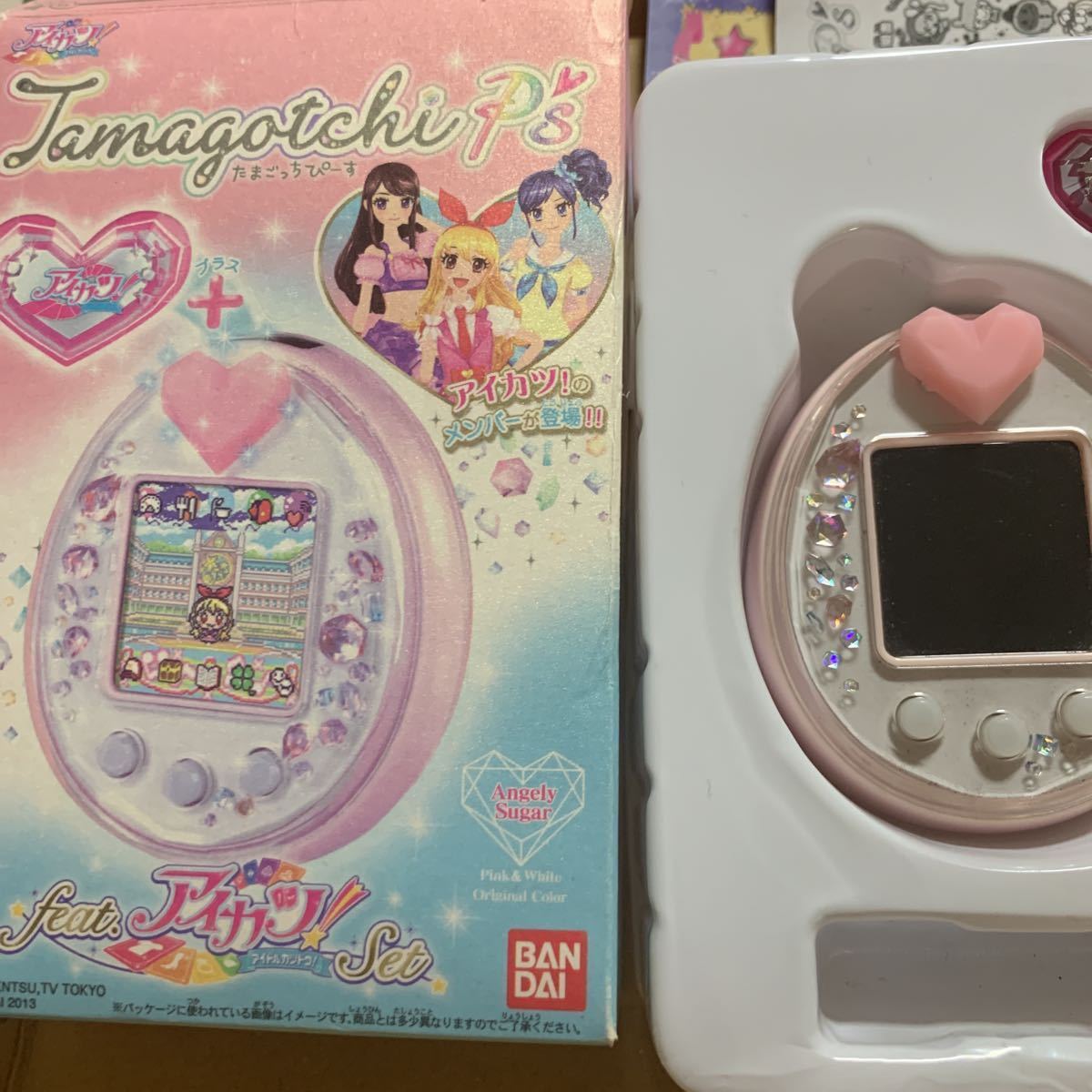 たまごっち たまごっちピース アイカツver 中古 tamagotchi p's の落札