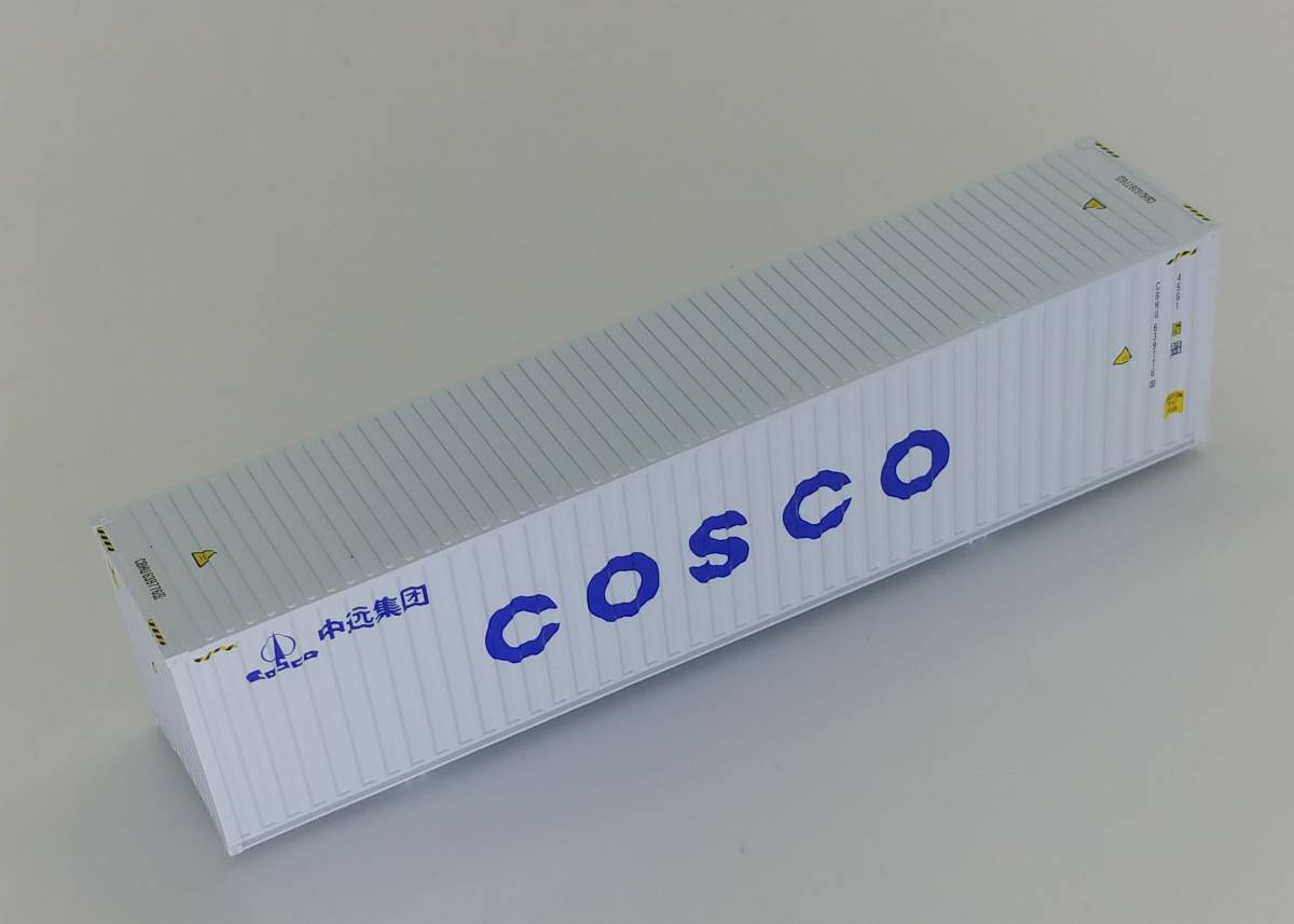 モデルアイコン 1 80 40ft海上コンテナ Cosco ばらし の落札情報詳細 ヤフオク落札価格情報 オークフリー スマートフォン版